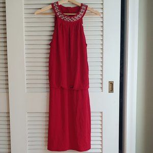 NWT Red Halter Dress